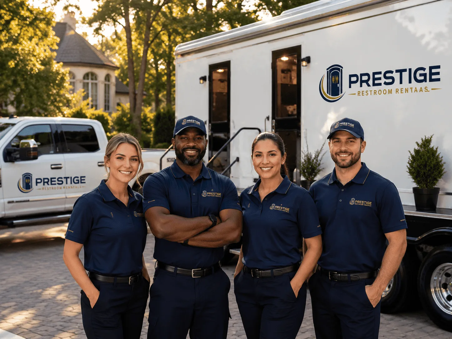 Trusted Luxury Portable Restrooms company in Eland, WI
